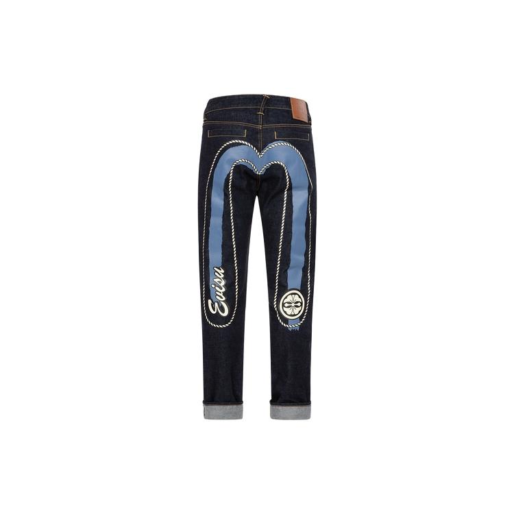 EVISU AW23 DOUBLE DAICOCK PRINT CARROT