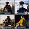 Editable Text Helmet LED Screen Full Color LED Riding LED Sign Phone Control Screen  Bike Cycling