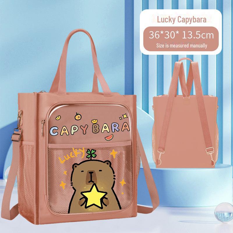 

Сумка-мессенджер из холста Tutoring для мальчиков начальной школы — удобна для книг, документов и художественных принадлежностей Lucky