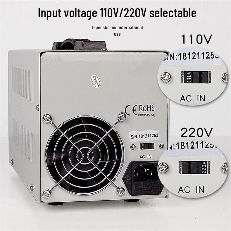 Longwei 64V 5A Adjustable DC Power Supply for Phone Repair & Electroplating