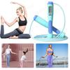 Counting Jump Rope Skipping Rope Adjustable Training Jump Rope with Counter Digital Jump Rope for Gym Fitness Exercise