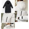 Sulliwayu Winter Padded Bench Plus Long Thick Cold Women's Coat, Outerwear, Coat, Hooded, Sizes, Casual, Simple, Length, Padded, Warm, Protection,