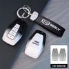 Car Key Fob Cover Case Shell Holder Set For Geely Coolray X6 Emgrand Global Hawk GX7 Remote Accessories Car-Styling Keychain