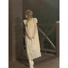 Xiaofei Sleeve Dress Women's Summer New Small Casual Pear-shaped Figure Seaside Vacation Dress