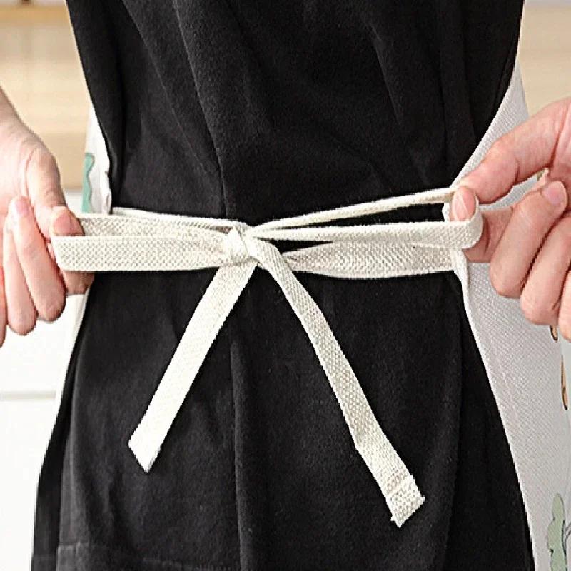 Rocket Planet Print Kitchen Apron for Women Creative Universe Style Baking Accessories Cooking Apron Household Cleaning Pinafore