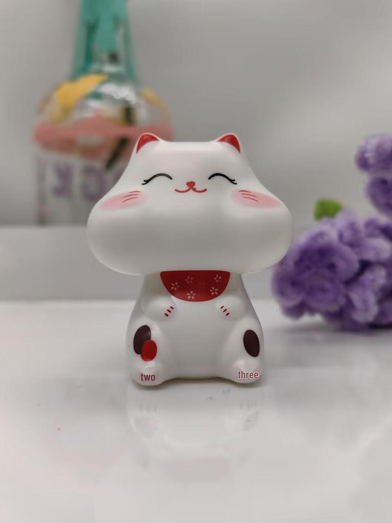 Solarbetriebene Winkekatze Figur - Kreatives Ornament und Einzigartiges Geschenk