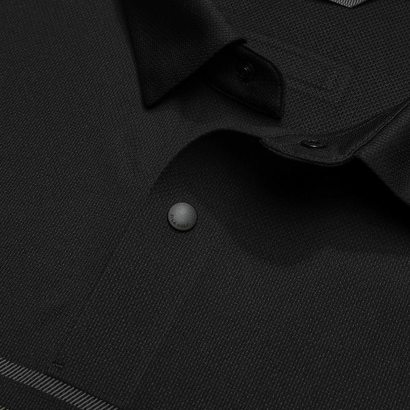 Fila Golf Series Simple Fashionable Personalized Casual Sports Comfortable Knitted Short Sleeve Polo Shirt Men Polo Shirts A11M545101FBK