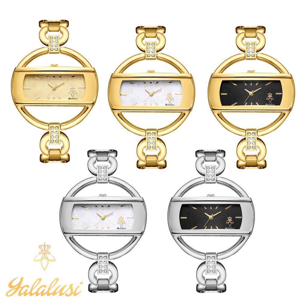 YaLaLuSi Women’s Water-Resistant Quartz Watch: A Stylish and Elegant Bracelet-Style Timepiece Perfect as a Gift Reloj Mujer