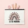 The Best Aunts Are Promoted To Godmothert Makeup Bag Pregnancy Announcement Cosmetic Bags Travel Toiletry Pouch Godmother Gift