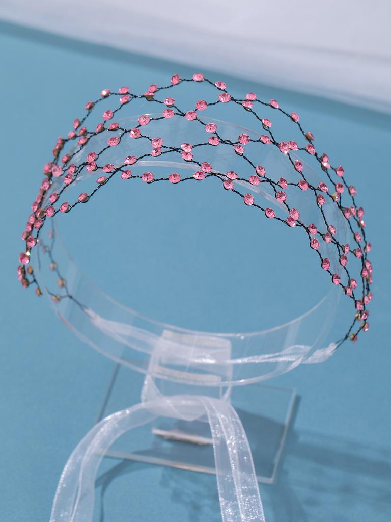 Simulated Pearls Headband Hair Chain for Bridal Wedding Headdress Tiara Jewelry Women Hair Accessories Wedding Noiva Hairbands