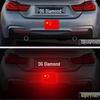 Magnetic Patriotic Car Sticker: Reflective Five-Star Red Flag for National Day
