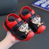 Children's Sandals New Summer Non-Slip Soft Sole Boys' Velcro Toddler Shoes Baby Beach Sandals