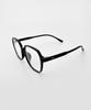 KOLEAT Men Big Horn-Rimmed Blue Light Blocking Glasses Multi-Angled Glass [Dsbb]
