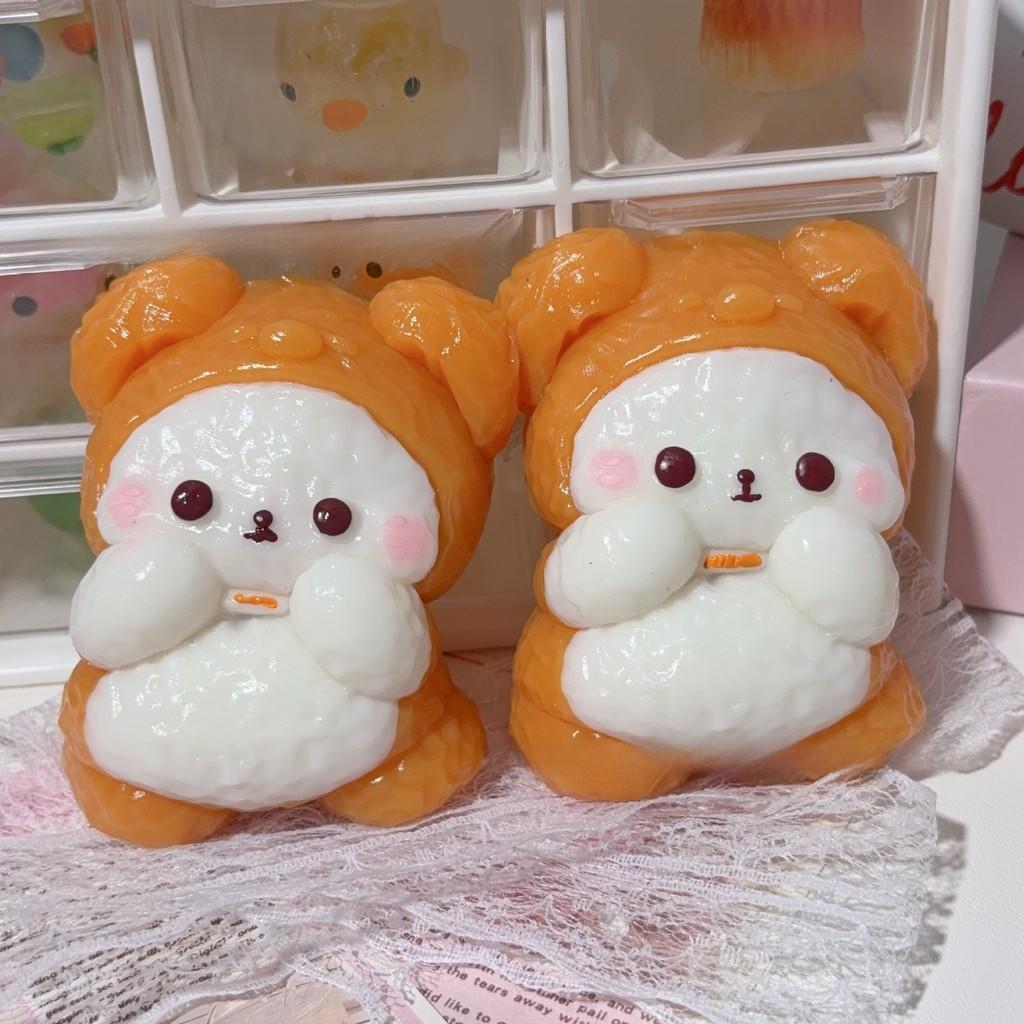 Tpr Stress Relief Toy With Cute Bear Face For Kids And Teens