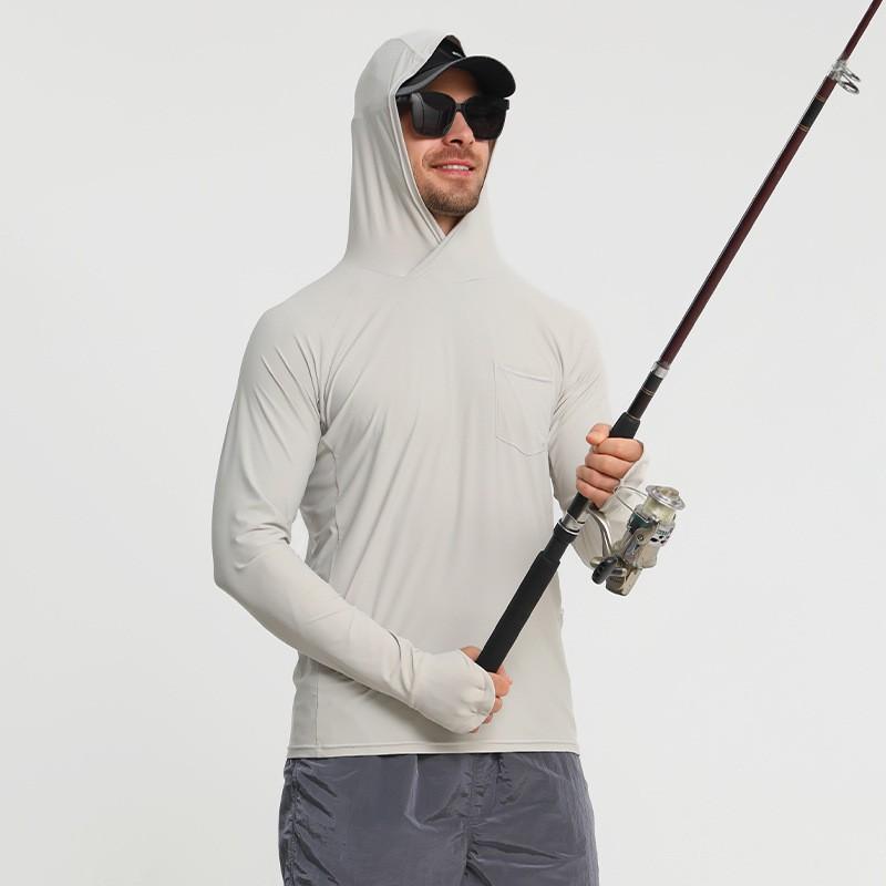 UPF50 Quick-Dry Fishing Shirt Men Women Lightweight Breathable Outdoor Sun Protection Long Sleeve Rash Guard