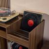 Móvel vinil vintage decoração madeira 100cm NEPAL