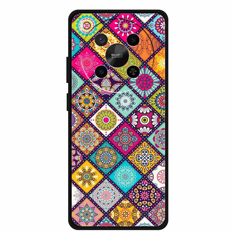 For ZTE Blade V70 Max Case NubiaV 70 Max Wolf Lion Cartoon Silicone TPU Phone Cover For Nubia V70 Max Soft Protective Funda Para