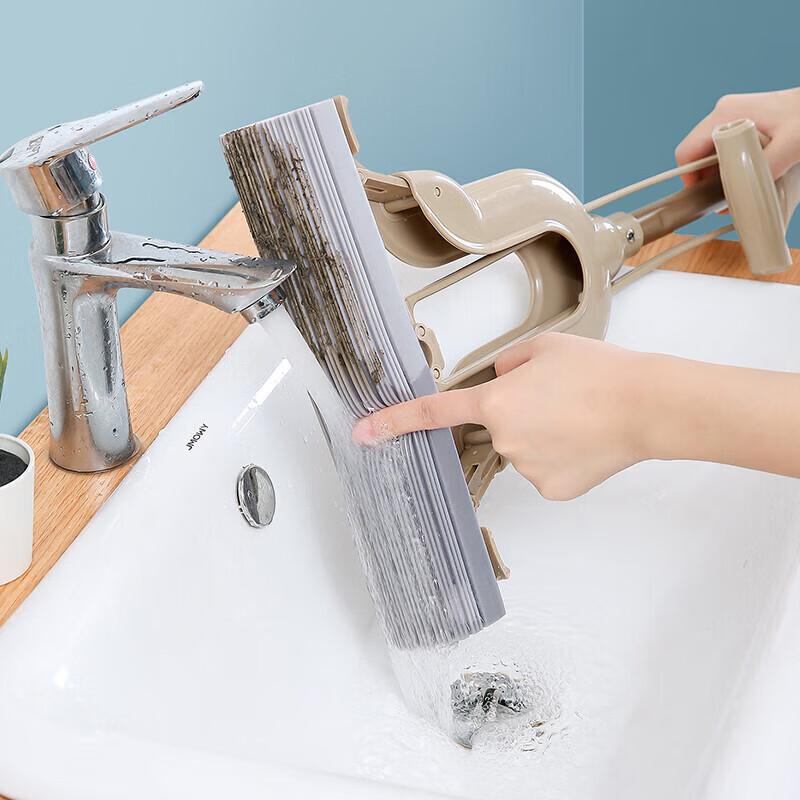 Meiliya Hands-Free Sponge Mop Refill Head