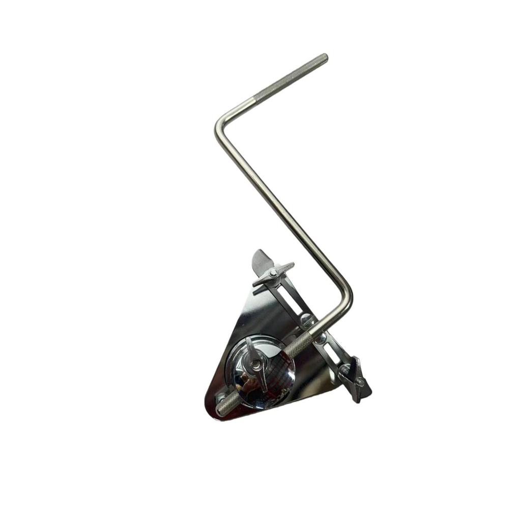 Rack de Bateria Universal com Pernas e Bases para Bumbo, Tons e Bateria, Braçadeira para Pratos e Haste Z para Fixação de Sino