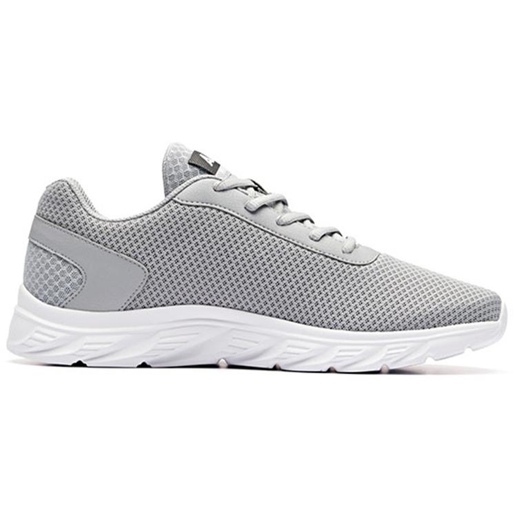 Anta Life Collection Cushioning Slip Resistant Abrasion Resistant Low Top Casual Shoes Men's Gray White 91915529-2