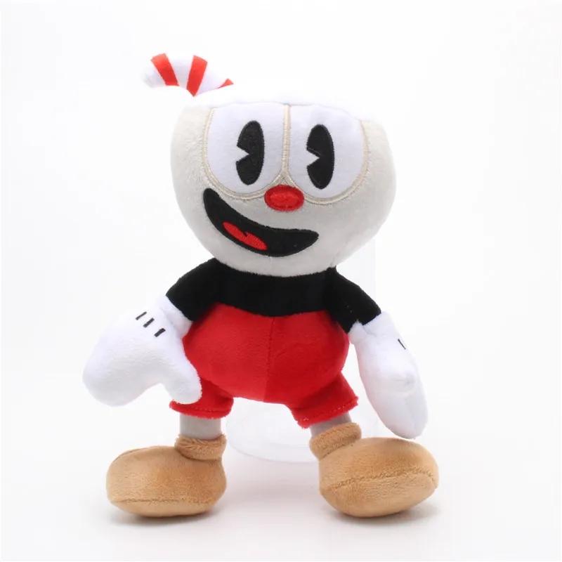 

2pcs Cuphead Plush Doll Toys Mugman Game Doll Toys Adventure Soft Stuffed Plush For Kids Birthday Gift