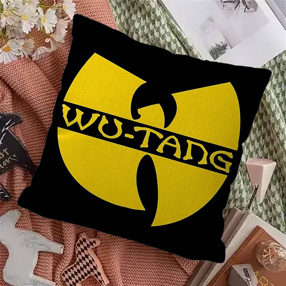 Popular Rap Group W-wu T-tang Personalized Pillow Dust Cover Bedroom Kids Party Decoration Pillowcase Birthday Children Gift