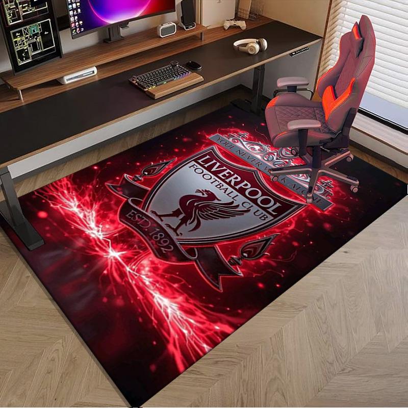 Liverpool Football Club  Area Rug for Office, Chair Rug, Decorative Carpet Livingroom Mat, Large Size Fan gifts Christmas gifts
