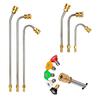 High Pressure Car Wash Water Gun Elbow, Stainless Steel U-Bend Rod with Quick Connect 1/4" Right Angle Extension