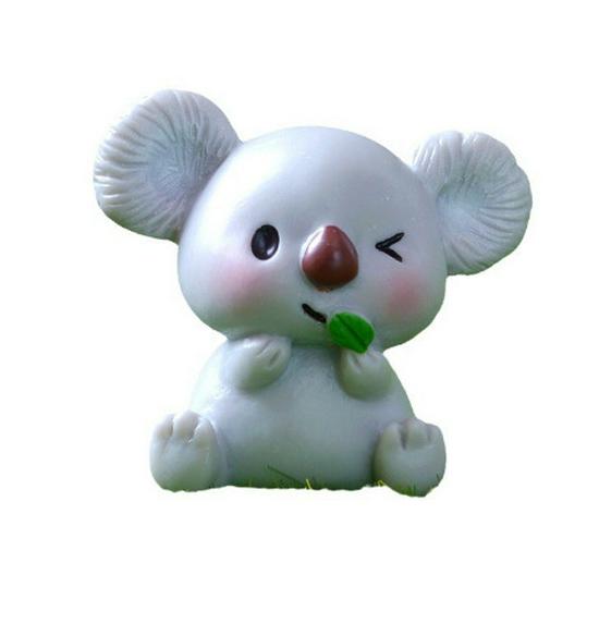 

Mini Koala Cartoon Garden Decoration - Cute Micro DIY Potted Plant Accessory