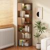 Triangular Corner Shelf Cabinet: Simple Storage for Bedroom and Living Room