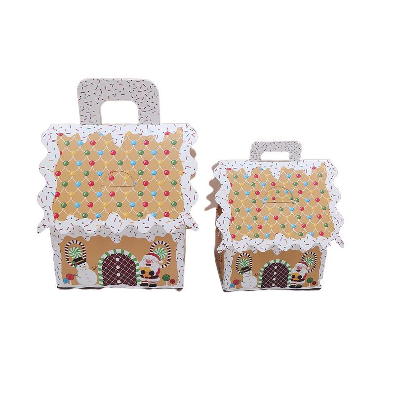Geschenkbox für Weihnachtssüßigkeiten: Große und kleine Iglu-Papierboxen für Partys und Heiligabend