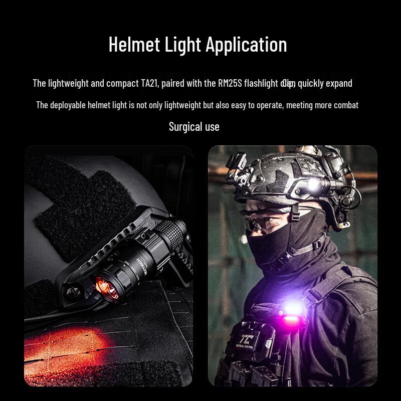 NITECORE TA21 Dual Light EDC Tactical Flashlight