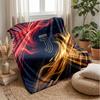 Coperta a tema Juventus FC Morbida coperta in flanella Coperta morbida tipo plaid Coperta accogliente per divano e letto per arredamento domestico