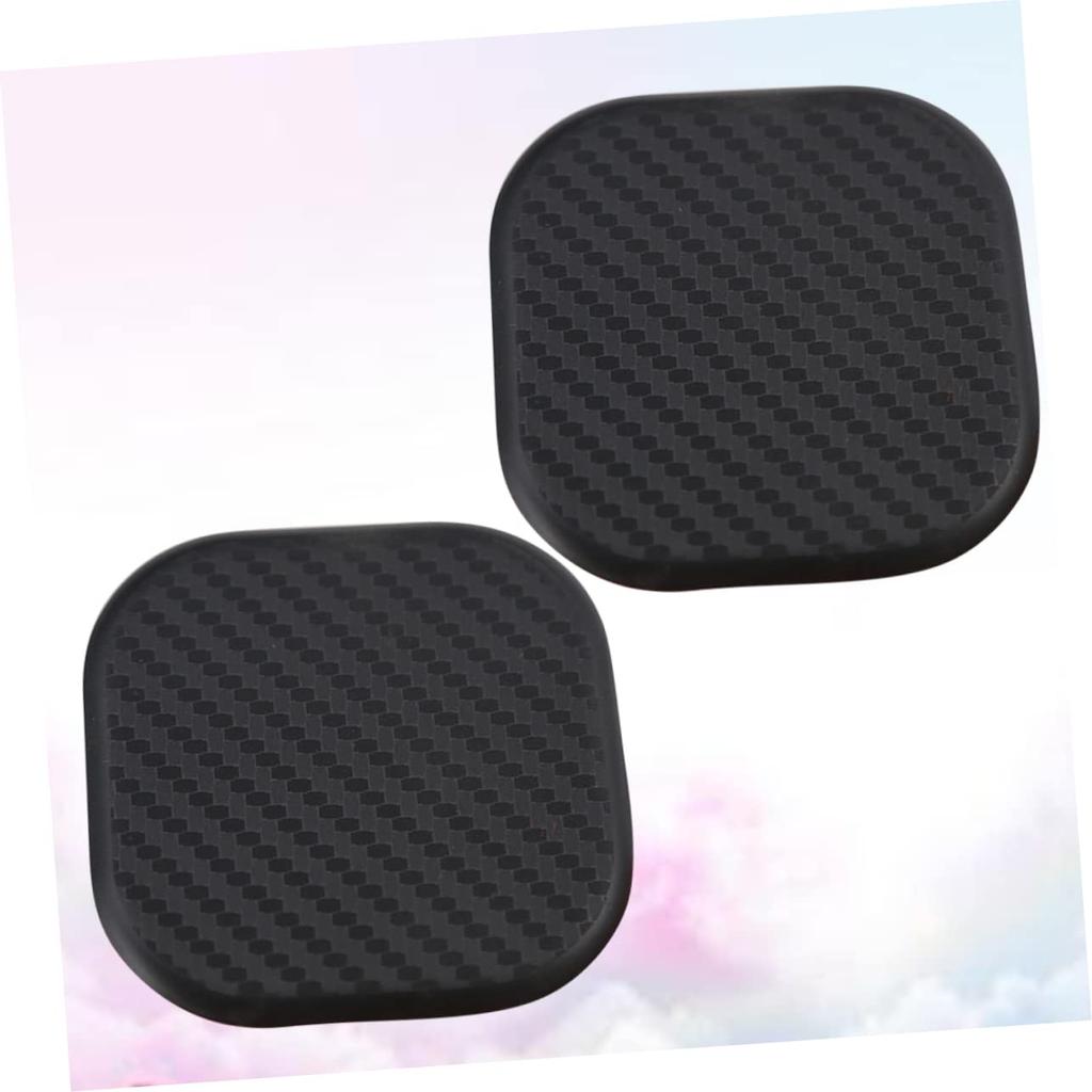 ABOOFAN 4pcs Car Coaster Cup Holder for Drink Travel Decoration Silicone Coaster Car Cup