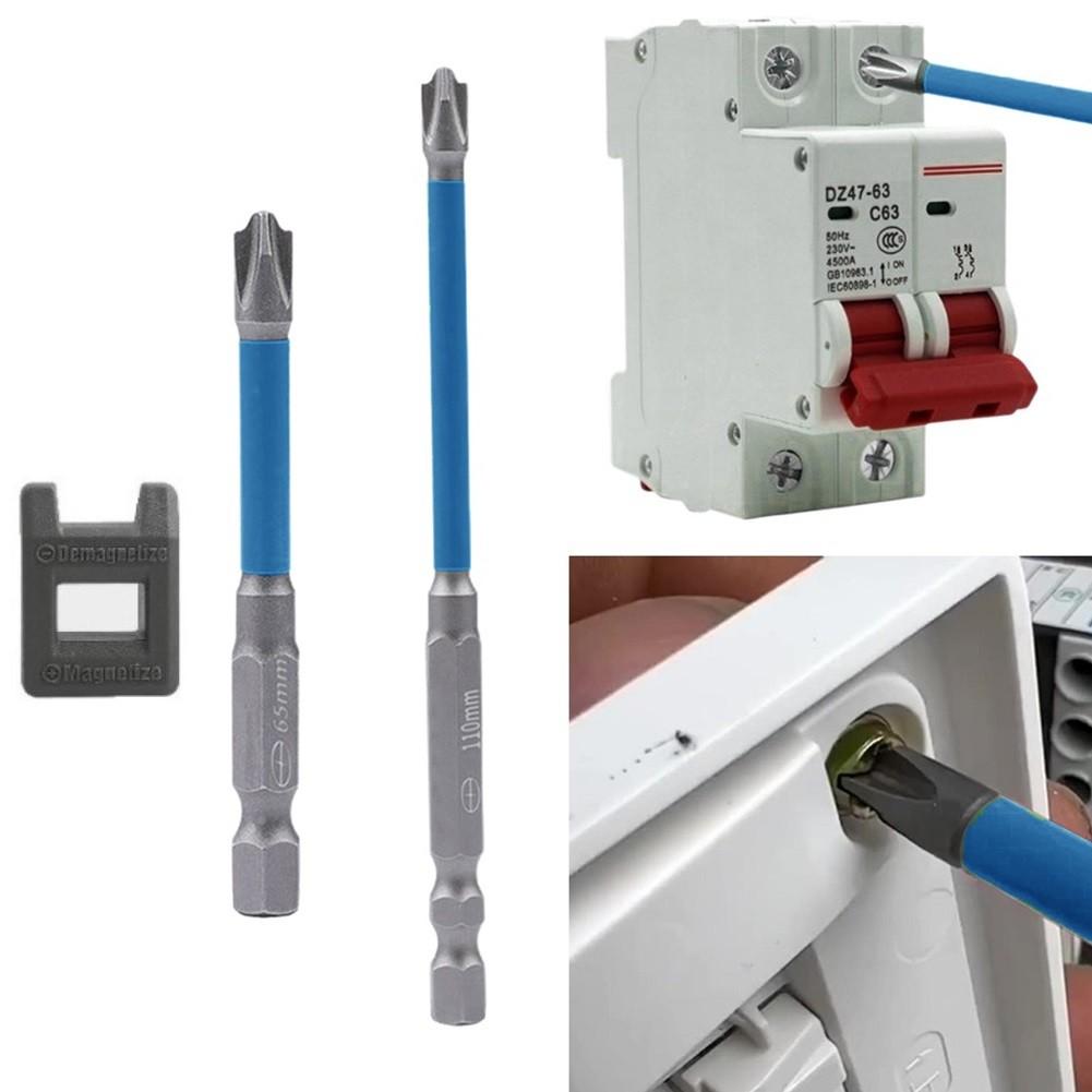 65mm 110mm Schraubendreher-Bit-legierter Stahl für Rostschutz des Elektrikers FPH2