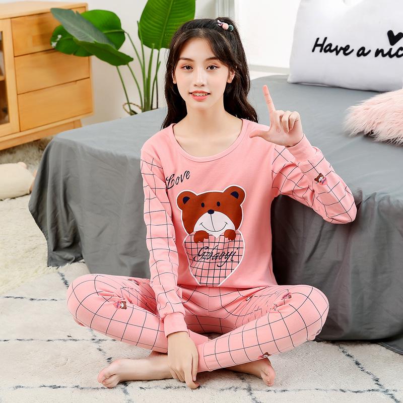 Children's Cotton Underwear & Pajama Set: Warm Wool Sweater, Bottoms for Boys & Girls, Autumn/Winter Comfort