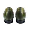 Fashion Men's Casual Shoes Outdoor Everyday Designer Elegant Luxury High Quality Slip On Black and Green Penny Loafers Leather Shoes