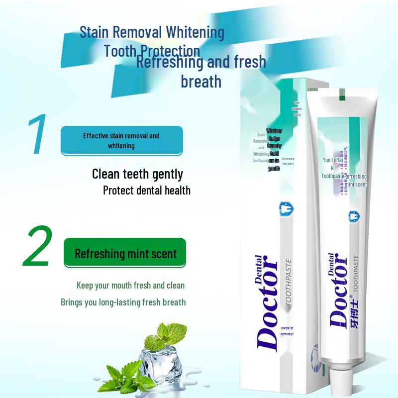 Dr. Dentist Whitening & Stain Removal Fluoride Toothpaste