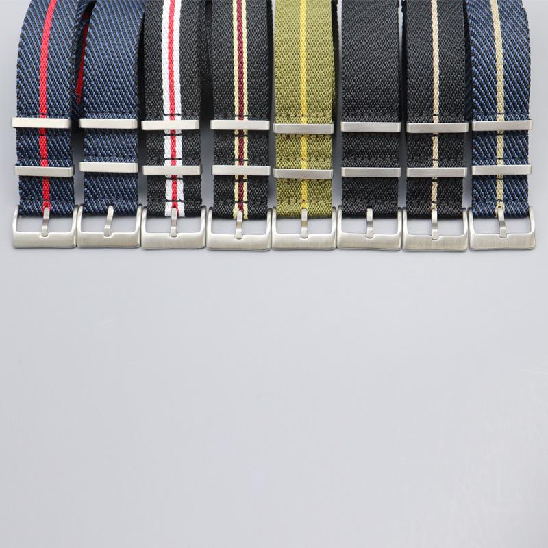 Tudor Rose NATO Nylon Uhrenarmband - 20mm/22mm Nylon-Gewebe Armband
