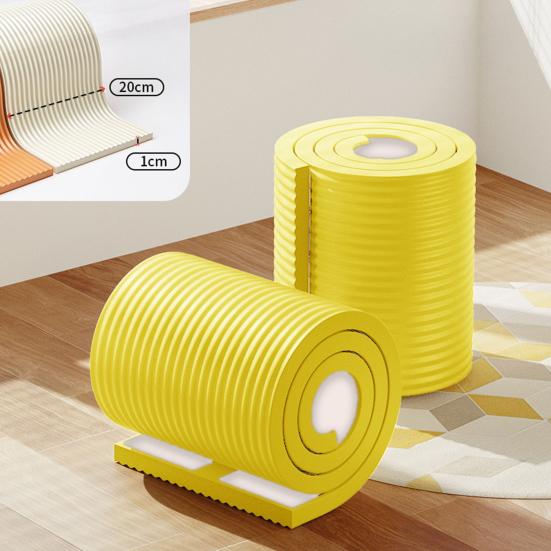 200x20CM Anti-Collision Foam Safety Strip Cuttable Self-Adhesive 1.2 CM Thick Baby Proofing Furniture Corner Desk Table Edge Protector Bumper Guard