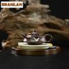 300ml Yixing Purple Clay Teapots Handmade Red-crowned Crane Pot Raw Ore Purple Mud Kettle With Filter Zisha Tea Set Cafes Craft