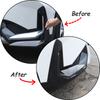 ABS Carbon fiber/Black For BMW X1 iX1 U11 2026 2026 Car Front Bumper Side Molding Cover Trim Accessories