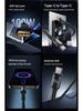 PISEN 100W Dual-Head Type-C Male-to-Male Fast Charging Data Cable for MacBook Pro