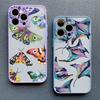 Simple Adorable Hand-Drawn Various Animals Phone Case For iPhone 12 14 15 Pro Max Plus Mini 16 13 11 Pro Max XR XS X SE2 Covers