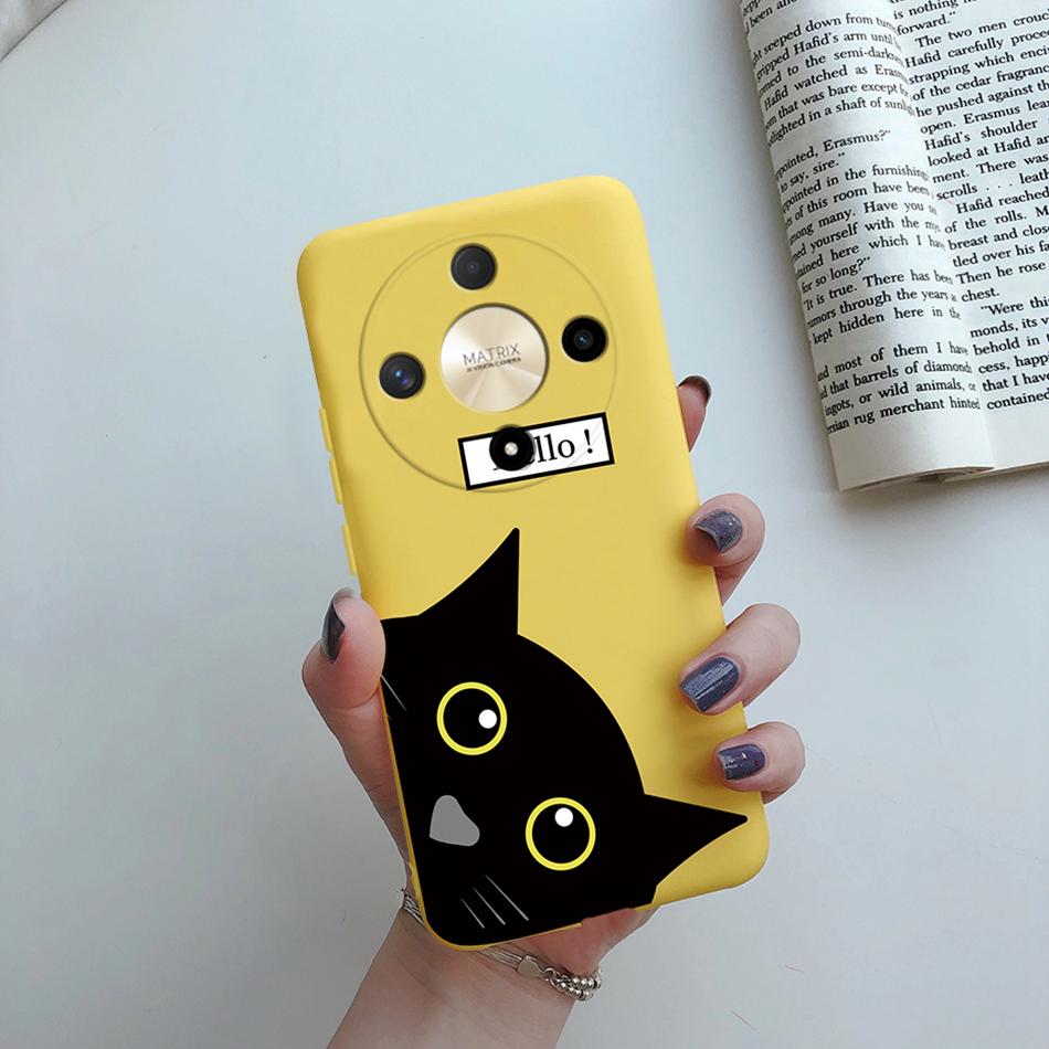 For Honor Magic6 Lite Case Honor Magic6 Lite 5G Cover Soft Dragon Silicone Bumper Protective Phone Cases For Honor Magic 6 Lite