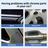 Auto Chrom Politur & Restaurator Paste - Metallpolitur für Türgriffe, Fensterzierleisten - Entfernt Rost, Wasserflecken & Oxidation