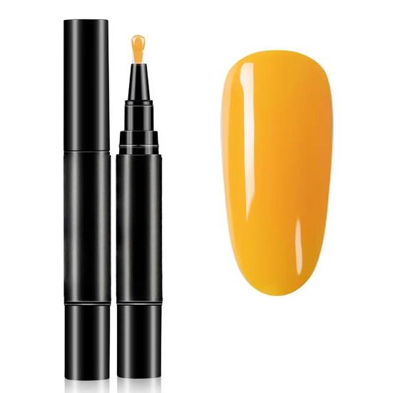 1/6 db Körömlakk Toll 3 az 1-ben Gyorsan Száradó Hosszú Ideig Tartó Magas Fényű DIY Manikűr Körömfestés Természetes Nude Nőknek Lányoknak Körömre Lábkörömre Gél Lakk Toll