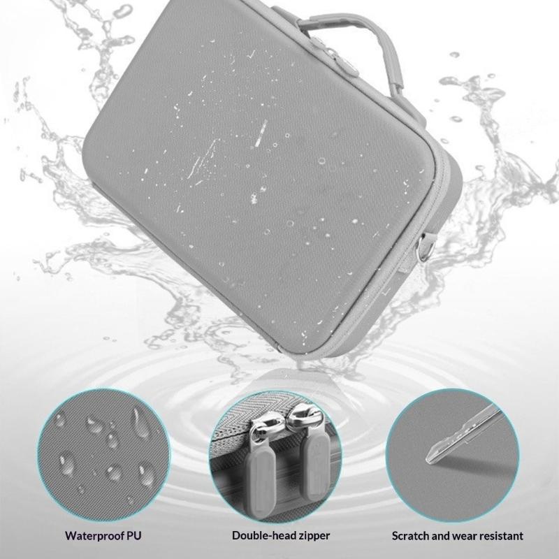 Travel Shoulder Bag for Action 6 Camera Storage Case Including Shockproof Construction Durability Exterior Protections