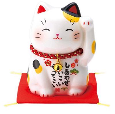 Maneki-neko Lucky Cat 7643 (Calico, Large)