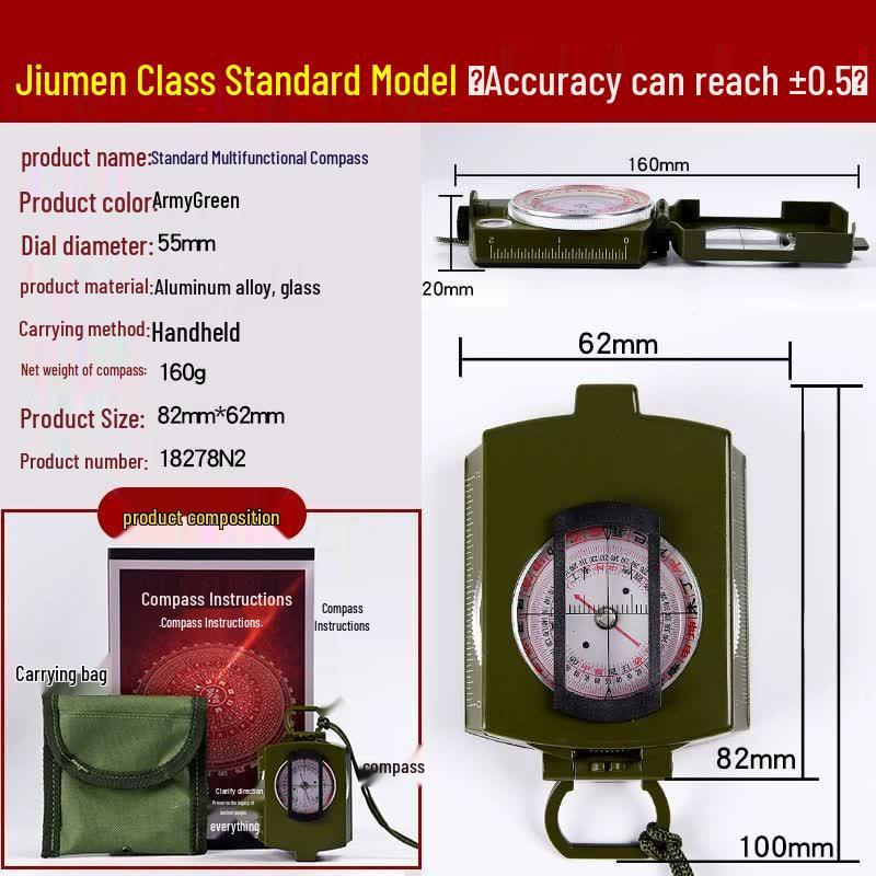 Automatic 24-Mountain Feng Shui Geomancy Compass